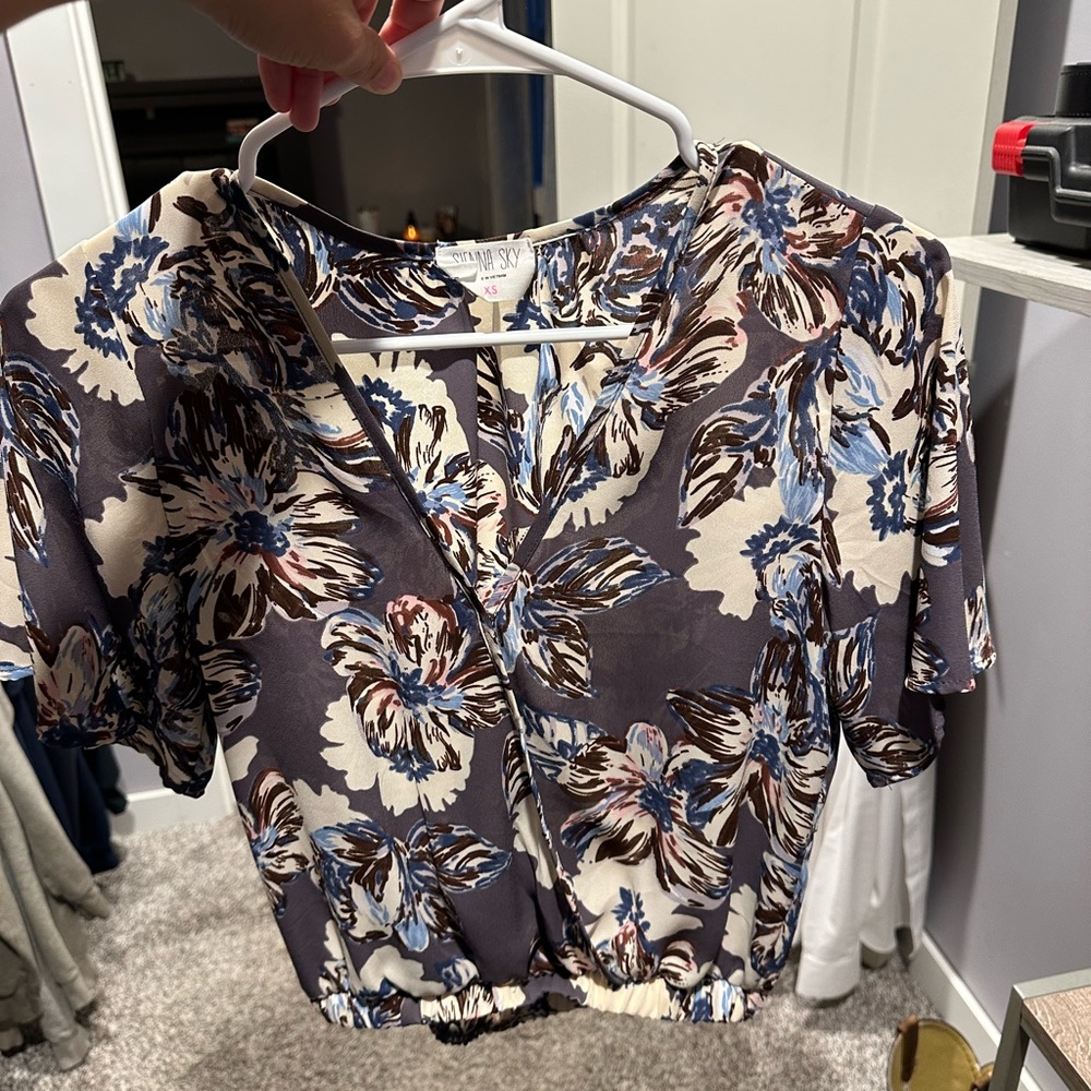 Floral blouse